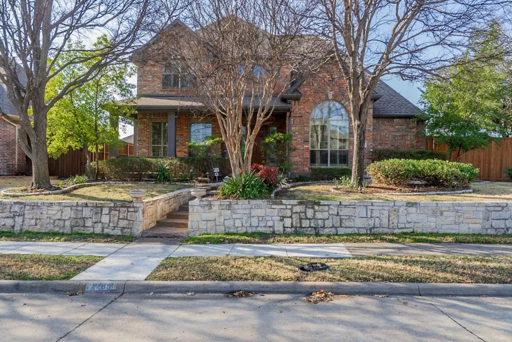 A two-story home in Frisco. 