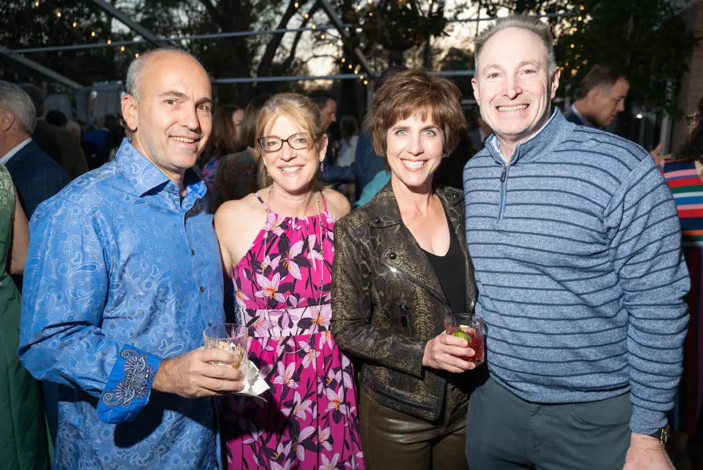 Howard & Michelle Stone, Jill & Charlie Talisman attend The Root Ball (Photo by Daniel Ortiz)