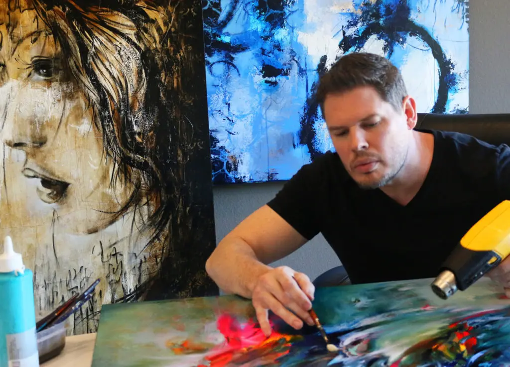 Austin-based Cody Hooper is among the artists showcased at West Chelsea Contemporary at The Halles.