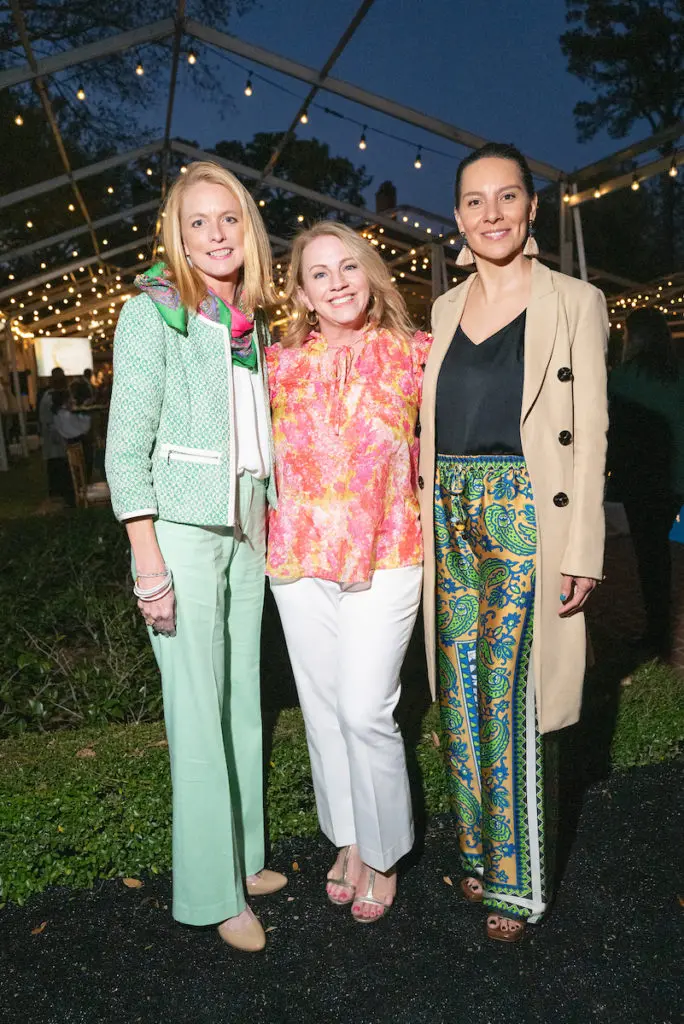 Rachel Donnelly, Jan Mendenhall, Miriam Zatarain attend The Root Ball (Photo by Daniel Ortiz)
