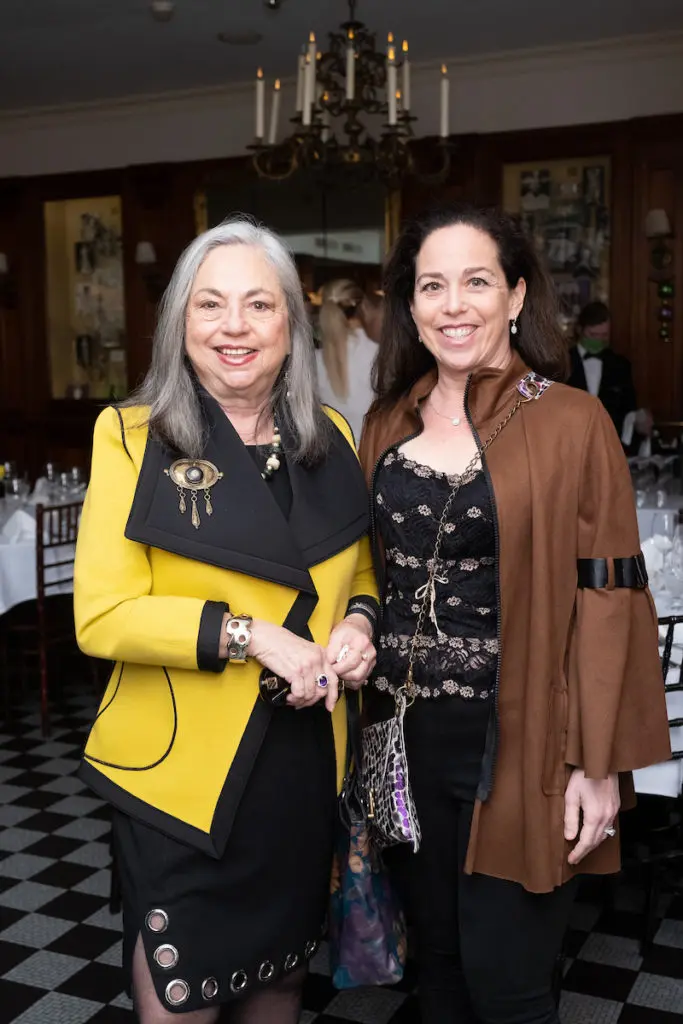 Ana Gershanik, Viviana Denechaud at the Krewe of Hermes King's Luncheon (Photo by Daniel Ortiz)