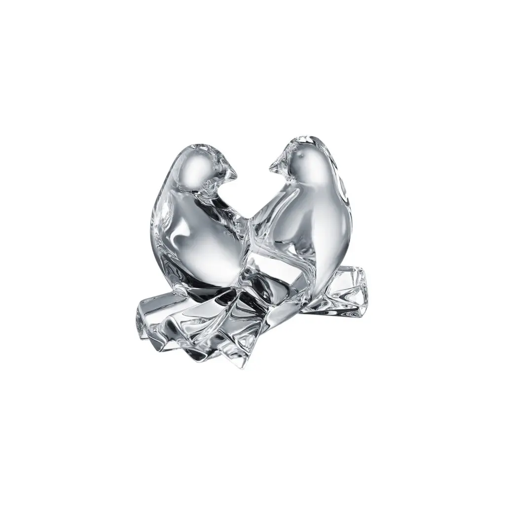 Baccarat Crystal Saint Valentin Doves at Bering's.