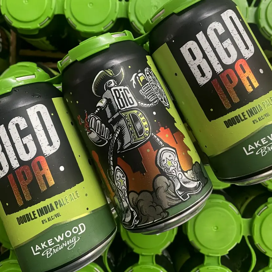 Big D IPA is Lakewood Brewing Co.'s new double India pale ale.