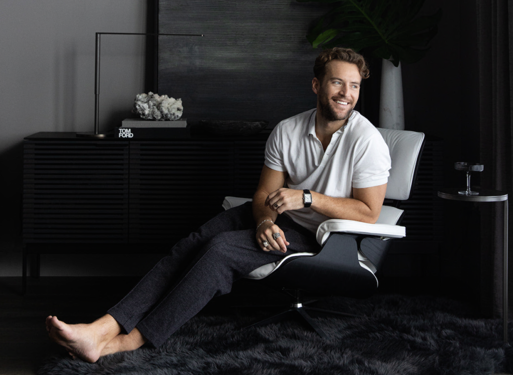 In-demand, Austin-based designer Brady Mathews, owner / principal designer, Sojourn Design House, shares his Art + Design insights in Designer Confidential, presented by West Chelsea Contemporary at The Halles on Thursday, March 31, 2 to 4 pm. (Photo by Molly Culver)