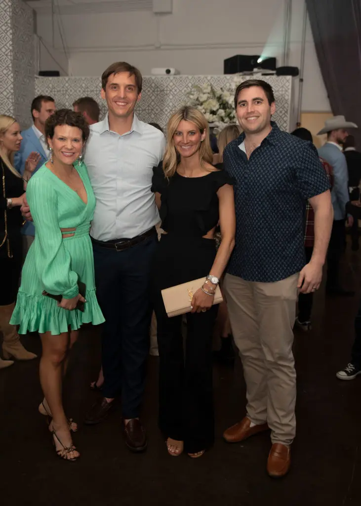 Brooke and Andrew Dowdy, Jess and Alex Prescott. (Photo by Tamytha Cameron)