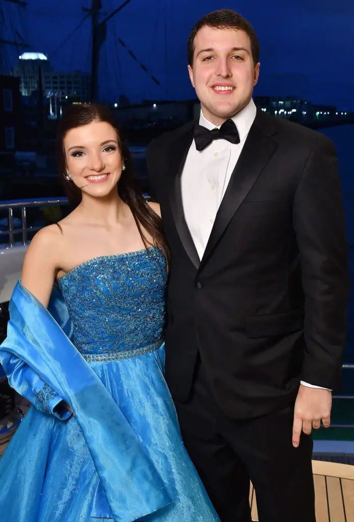 Duchess Channing Allshouse, Chance Allshouse at the annual San Luis Salute.(Dave Rossman photo)