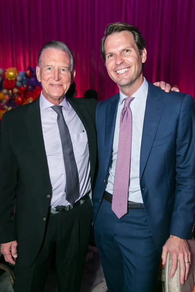 Charles Tate, Will Gaunt at the CIS Houston 'Stay in School' gala (Photo by Emily Jaschke)