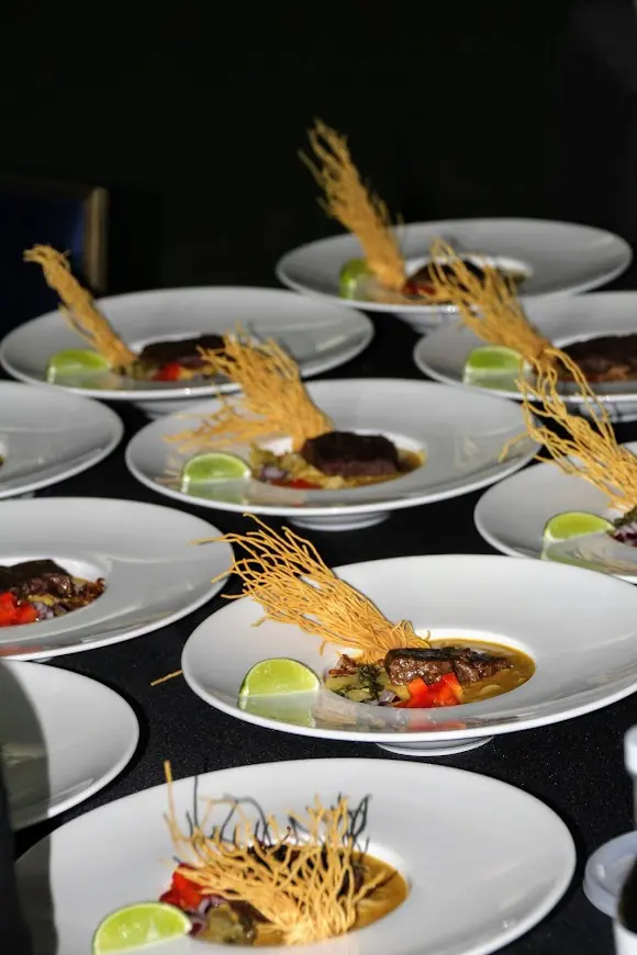 Braised beef with Northern-style yellow curry sauce and fresh egg noodles from Chef Nikky Phinyawatana (Asian Mint). 