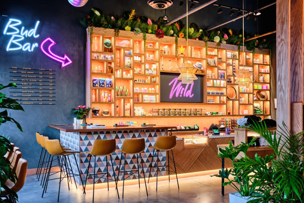 The Wild dispensary, aka the Bud Bar, offers what is aid to be Houston's largest selection of hemp products.
