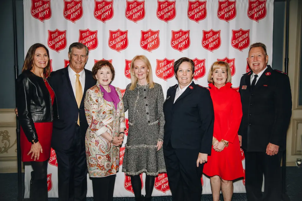 Margaret Hancock, Mike and Micki Rawlings, Shelle Sills, Major Bethany and Todd Hawks, Christie Carter