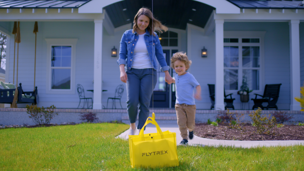 Drone delivery right to your front or backyard, courtesy of Flytrex.