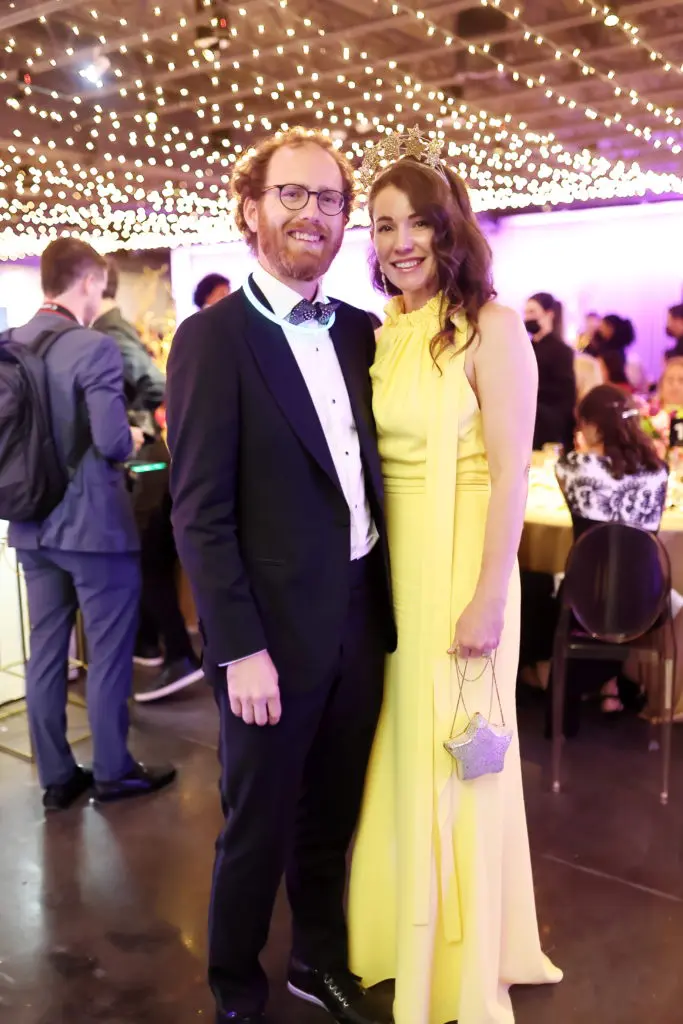 Garrett & Alicia Gordy at the Stages "Light the Night" gala held at The Gordy (Photo by Quy Tran)