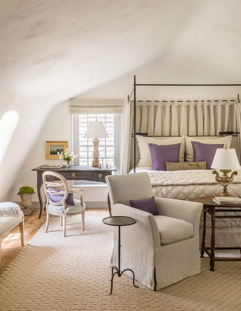 Interiors designed by Giannetti Home in Roxbury, CT