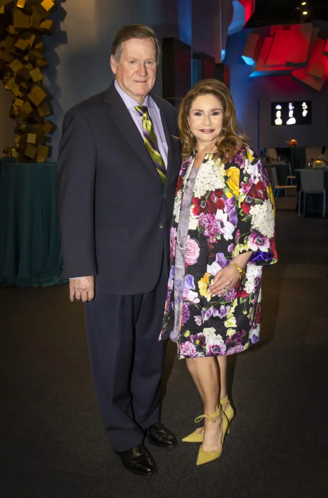 Patron Party: Bill Grogan, Art in Bloom 2022 chair Sila Grogan (Photo by Kim Leeson)