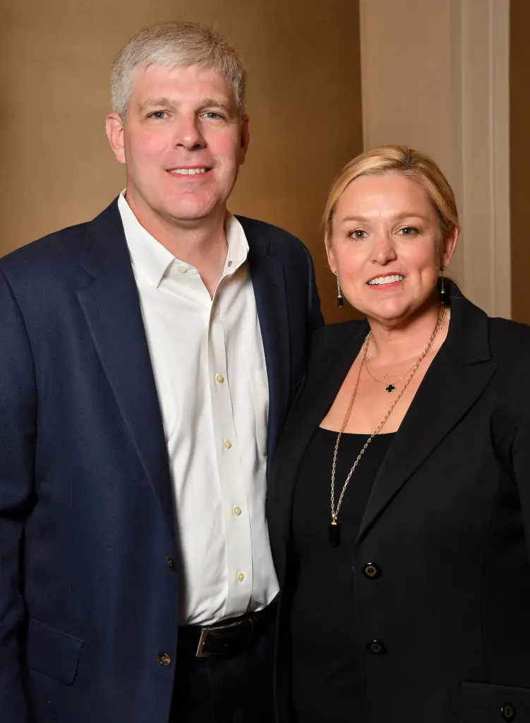 Chris & Jennifer Parr at the Avondale House dinner (Dave Rossman photo)