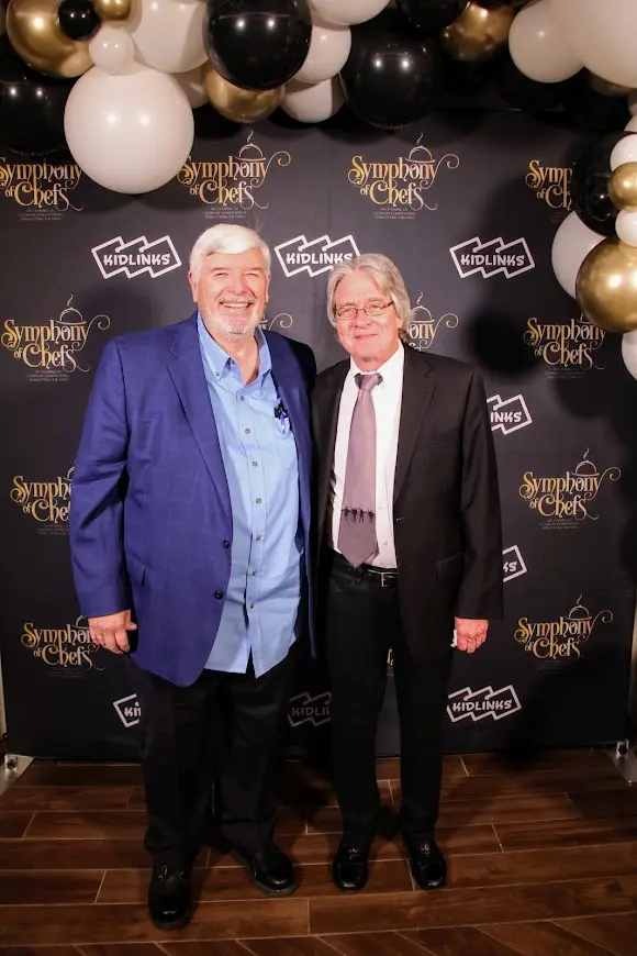 Jim Newton and Paul G. Hill, founder and senior producer of KidLinks, respectively. 