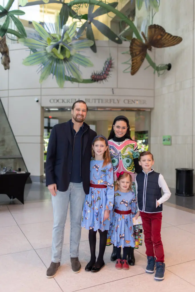 The John & Leslie Pitts family at the Houston Museum of Natural Science Critter Crawl.