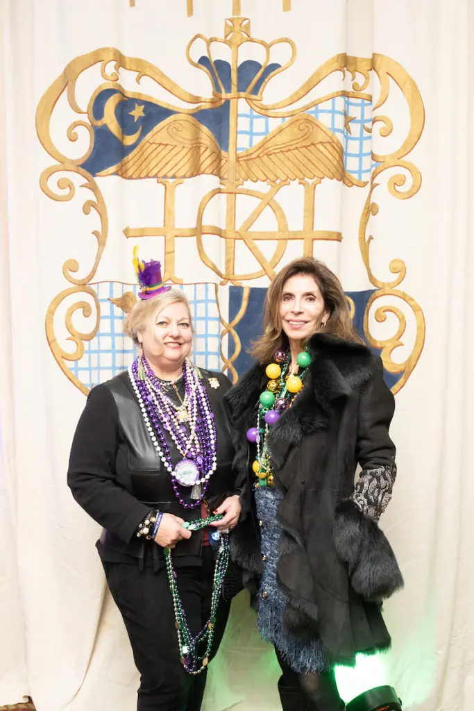  Katrina Arnim, Judith Oudt at the Krewe of Hermes festivities in New Orleans (Photo by Daniel Ortiz)