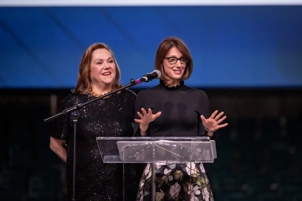 Margaret Coughlin and Kymberley Scalia of HALL Group (Photo by Thomas Garza Photography)