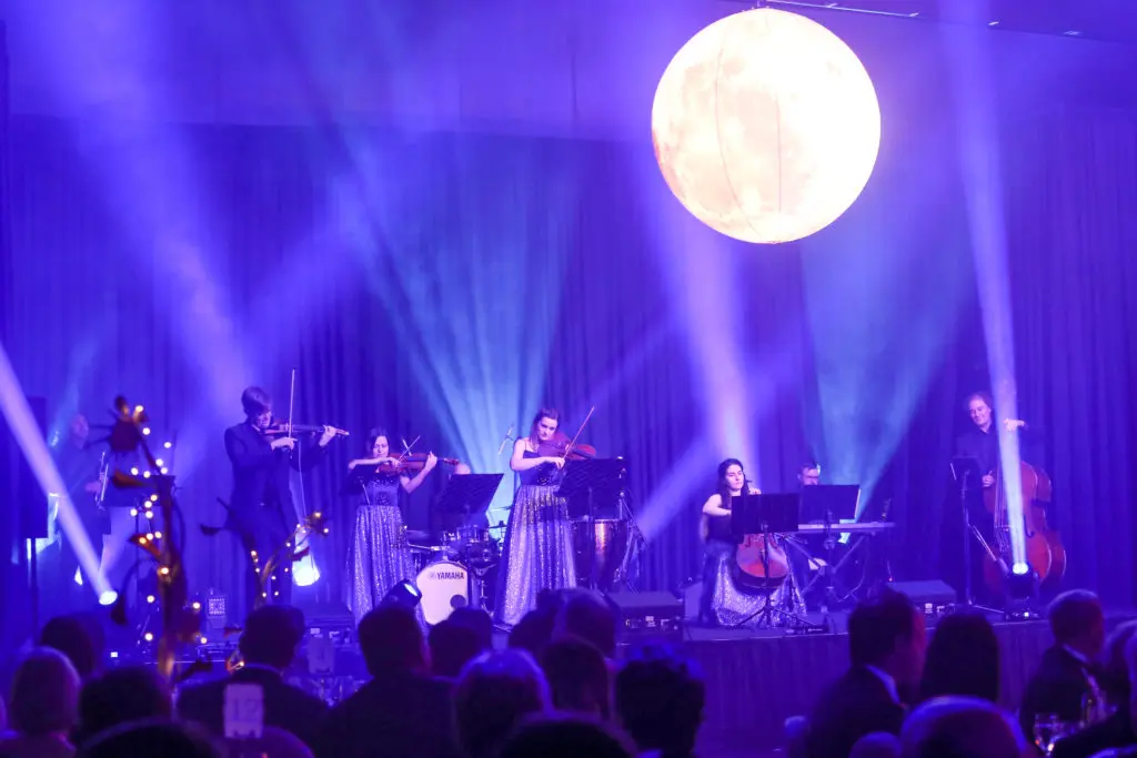Mercury musicians on stage
