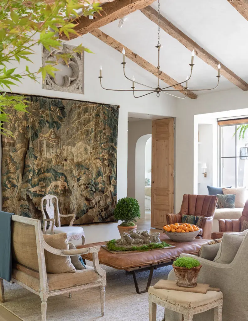 Patina Farm in Ojai, California with architecture by Steve Giannetti and design by Brooke Giannetti. Photograph Lisa Romerein.