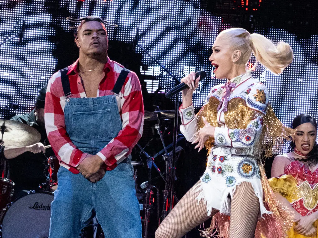 For her Houston Rodeo debut, Gwen Stefani brought a bit of Las Vegas glitter and glam to the NRG Stadium. (Photo by F. Carter Smith)