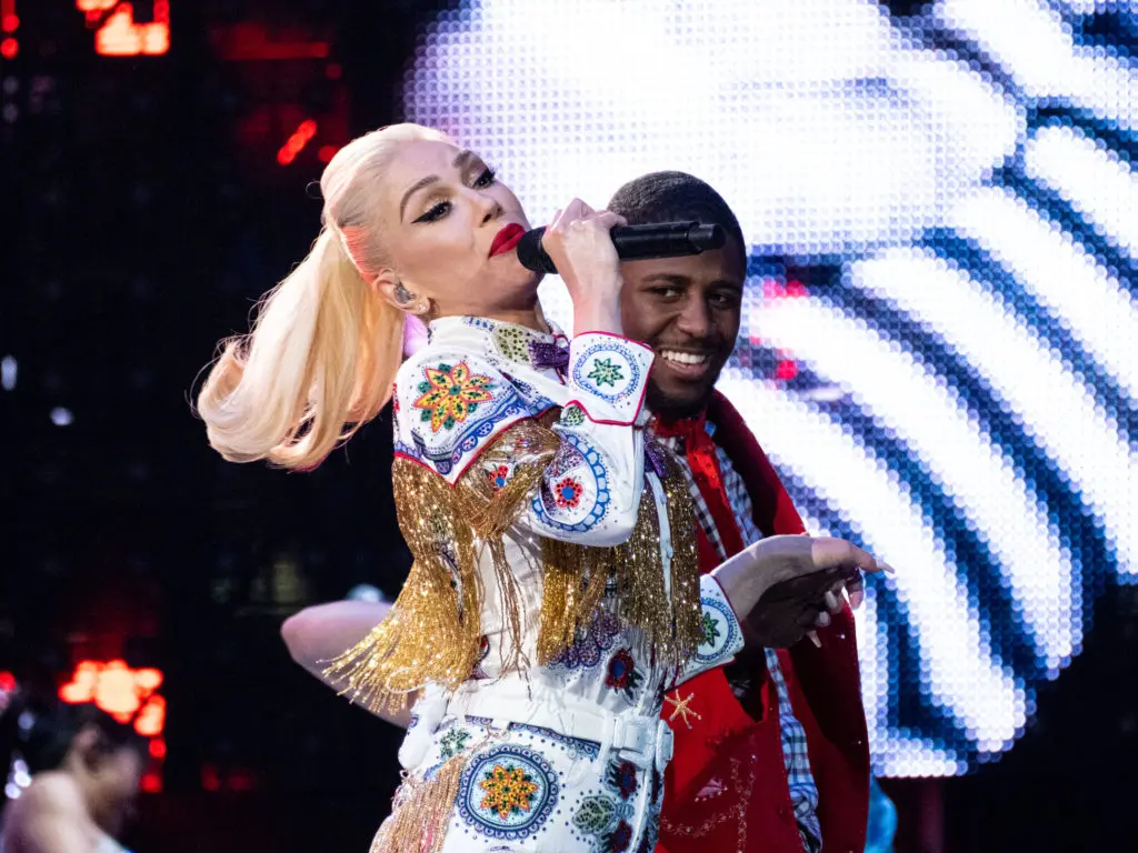 For her Houston Rodeo debut, Gwen Stefani brought a bit of Las Vegas glitter and glam to the NRG Stadium. (Photo by F. Carter Smith)