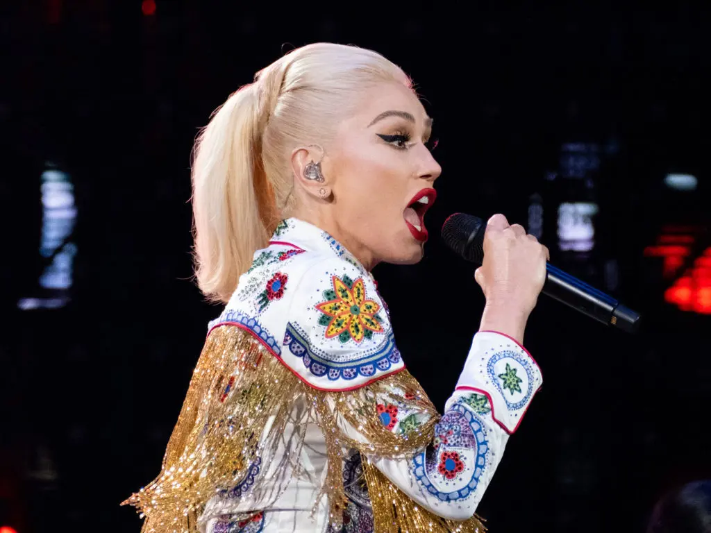 For her Houston Rodeo debut, Gwen Stefani brought a bit of Las Vegas glitter and glam to the NRG Stadium. (Photo by F. Carter Smith)