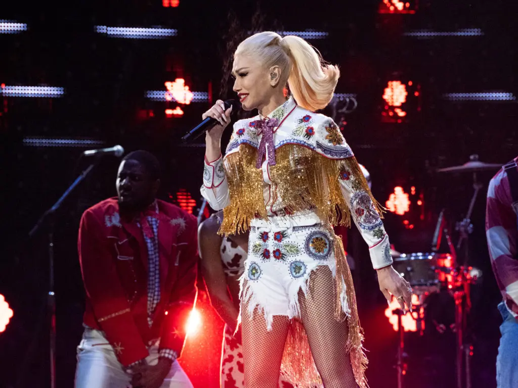 For her Houston Rodeo debut, Gwen Stefani brought a bit of Las Vegas glitter and glam to the NRG Stadium. (Photo by F. Carter Smith)