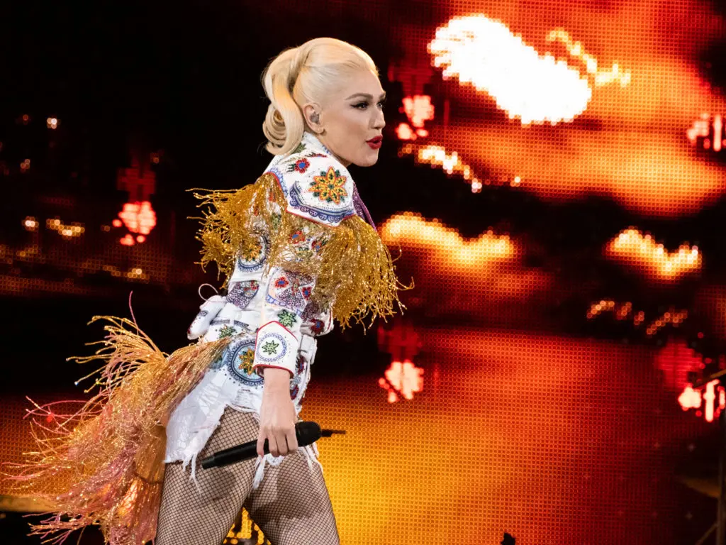 For her Houston Rodeo debut, Gwen Stefani brought a bit of Las Vegas glitter and glam to the NRG Stadium. (Photo by F. Carter Smith)