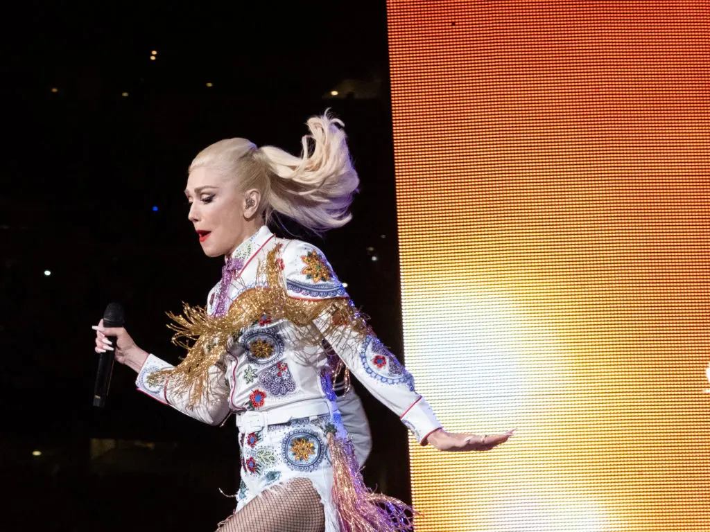 For her Houston Rodeo debut, Gwen Stefani brought a bit of Las Vegas glitter and glam to the NRG Stadium. (Photo by F. Carter Smith)