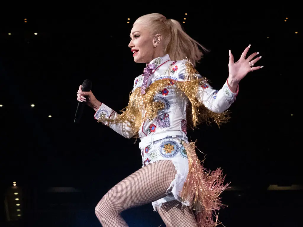 For her Houston Rodeo debut, Gwen Stefani brought a bit of Las Vegas glitter and glam to the NRG Stadium. (Photo by F. Carter Smith)