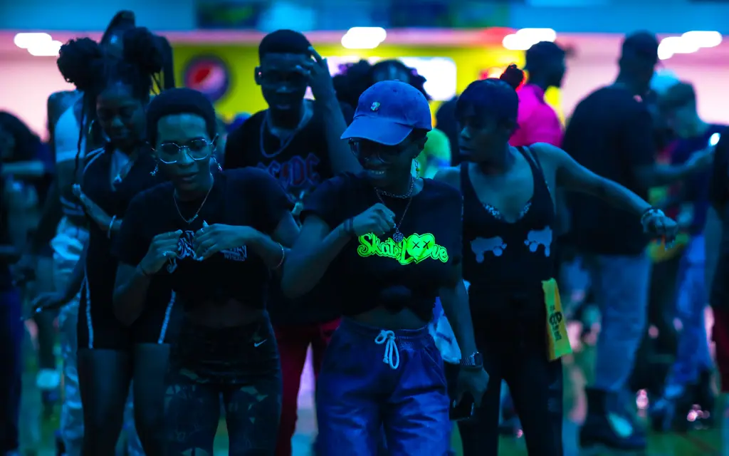 The vignette shot during the Dallas Skate Fair took nearly nine hours to capture. 