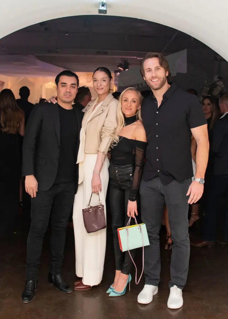 Sean Bonacum, Laetitia Rey, Nastia Liukin. (Photo by Tamytha Cameron)