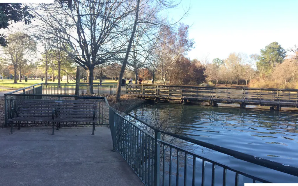 The Stone Cove will enhance this section of Hermann Park's McGovern Lake. (Rendering courtesy of Hermann Park Conservancy)