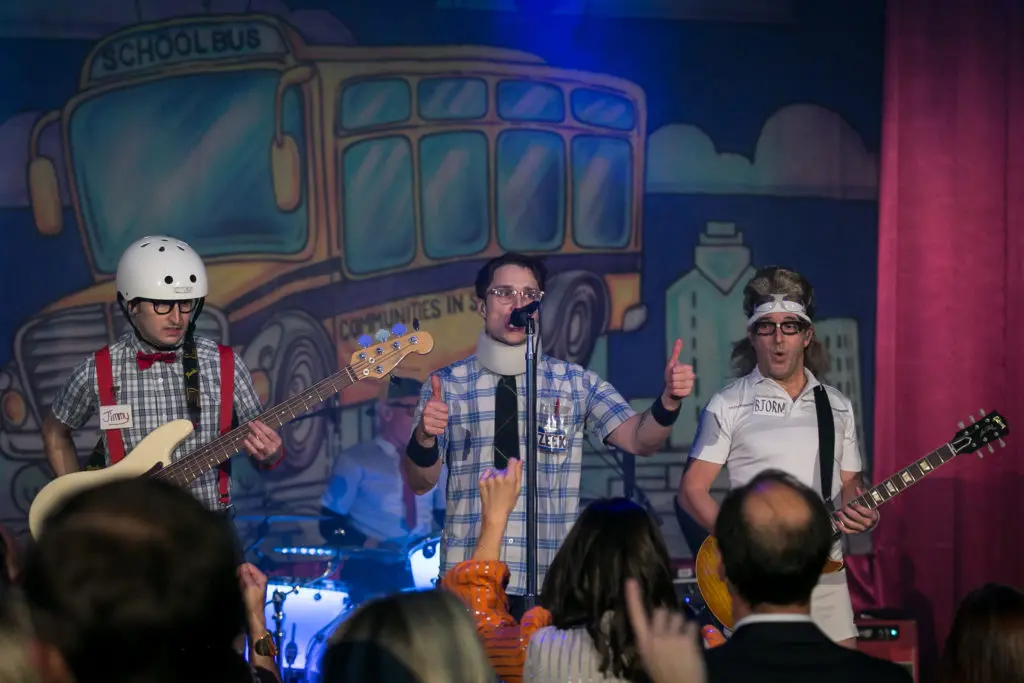 The Spazmadics perform at the CIS Houston 'Stay in School' gala (Photo by Emily Jaschke)