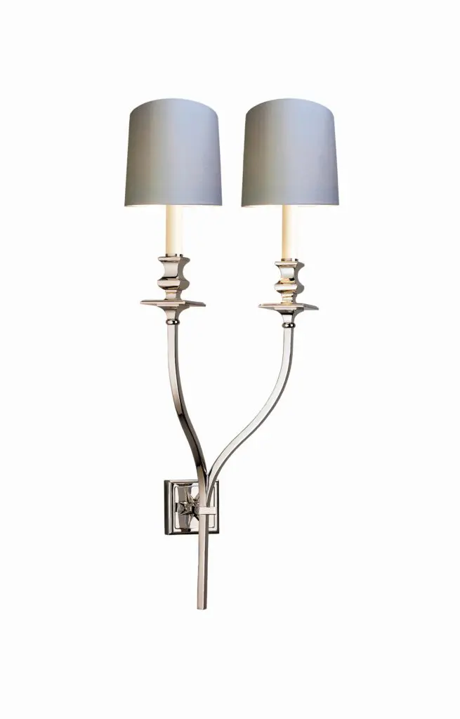 Double Arm Starback Wall Light used in the U.S. Ambassadors’ Residence in London