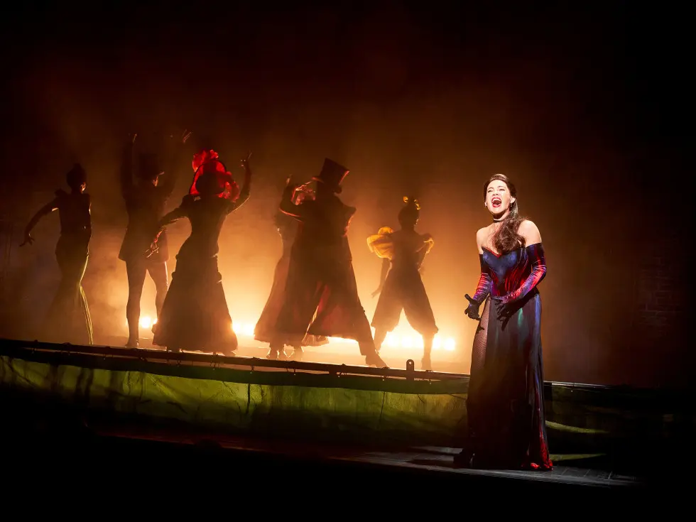 "Moulin Rouge! The Musical" plays March 15-April 2, 2023, at the Music Hall at Fair Park. (Photo by Matthew Murphy) 