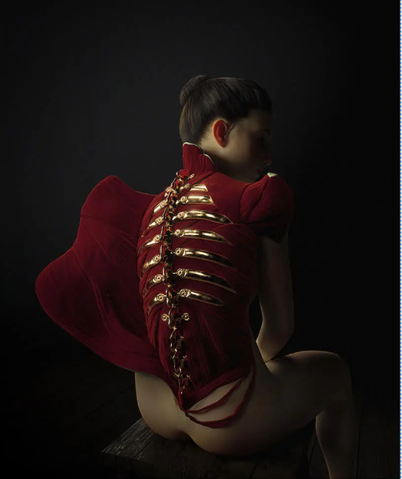 Gary James McQueen's "The Flayed Angel," 2020