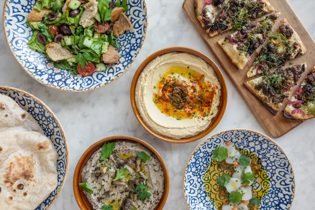 Mezze at Anise. 