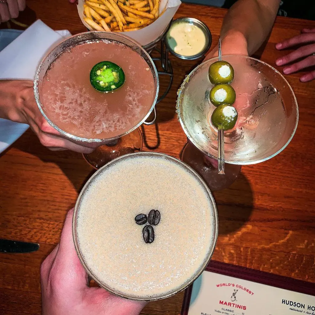Hudson House Espresso Martinis