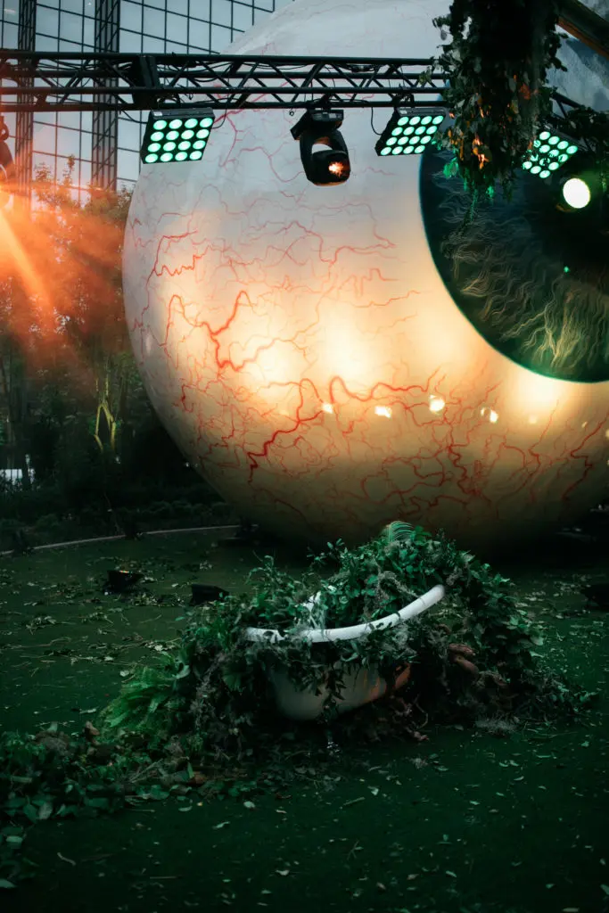 The party centered around The Eye, which was on full display all evening (Photo by Beckley & Co)