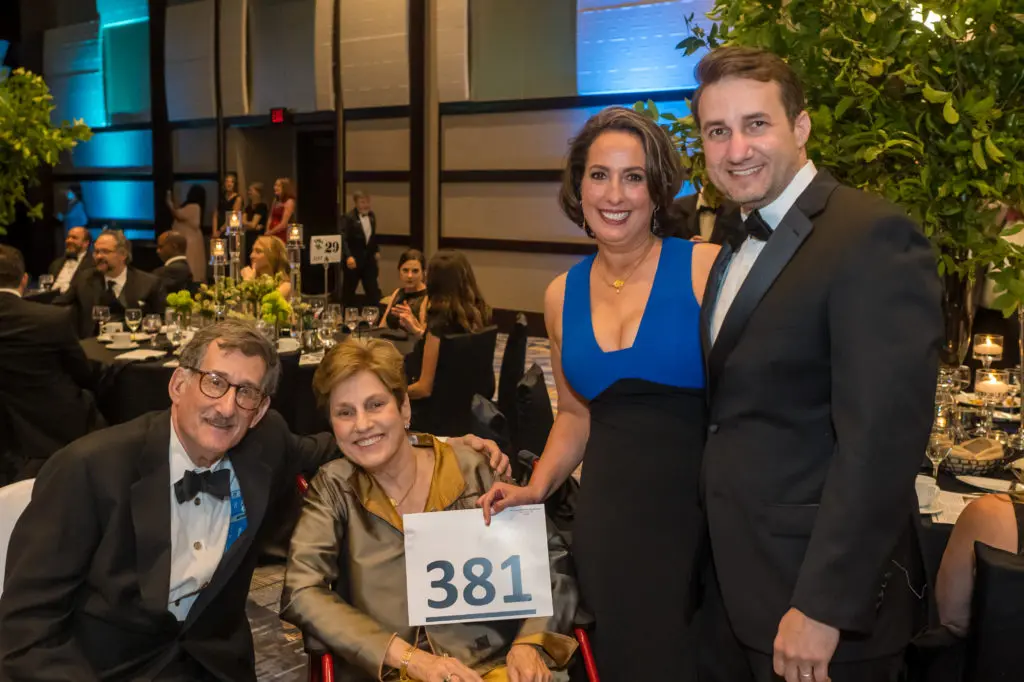 Andrew & Helen Spector, Shelley & Matt Spector at the JDRF Promise Ball (Photo by CJ Martin)