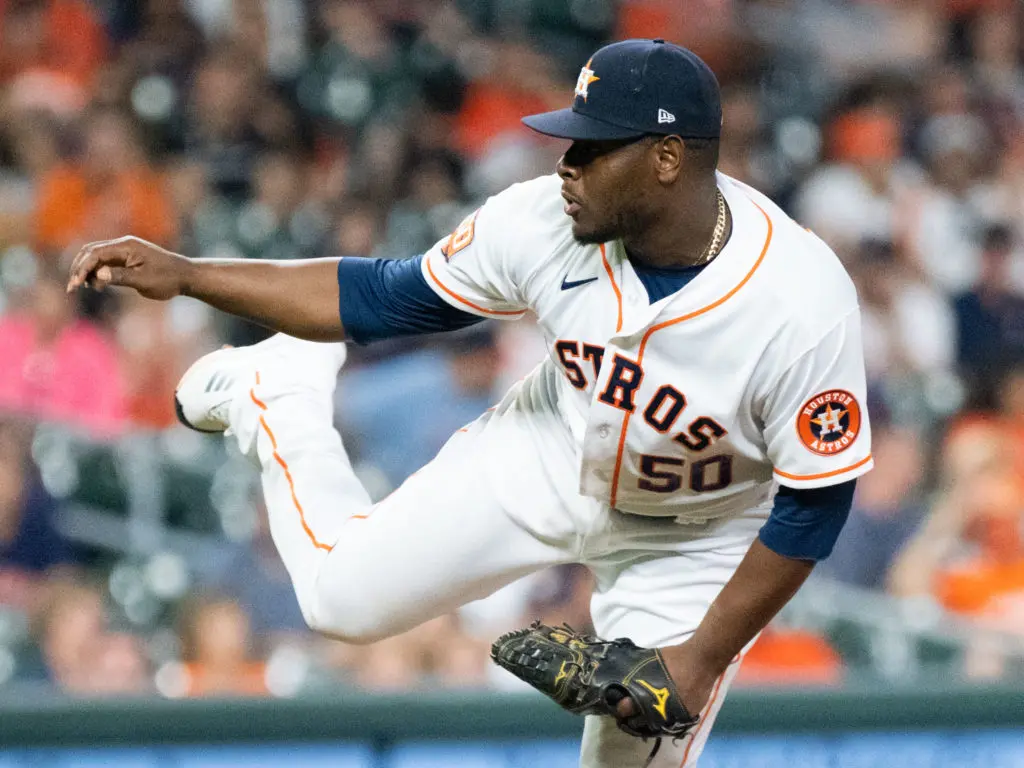 Hector Neris has closer stuff for the Houston Astros. (Photo by F. Carter Smith)