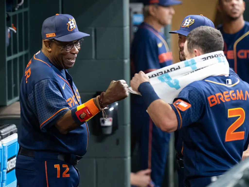 Dusty Baker has the Astros chasing another playoff berth. (Photo by F. Carter Smith)