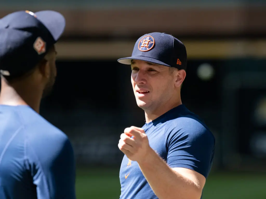 Houston Astros star Alex Bregman brings plenty of heart. (Photo by F. Carter Smith)