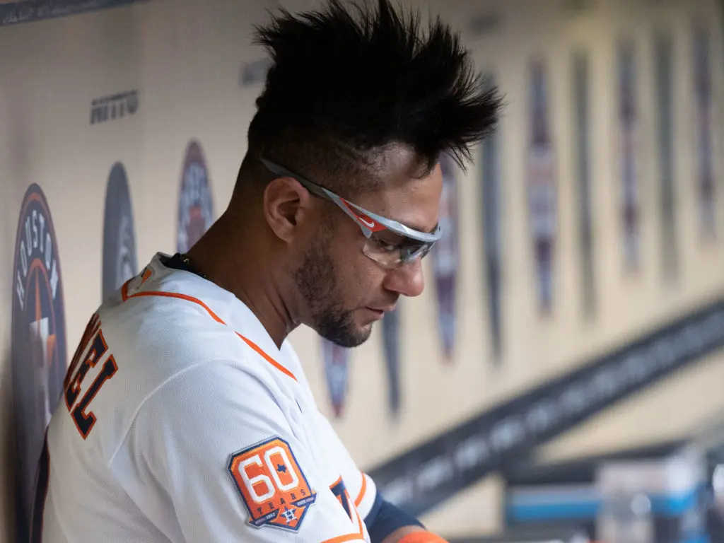 Houston Astros first baseman Yuli Gurriel is an underrated constant in this Astros' near dynasty. (Photo by F. Carter Smith)