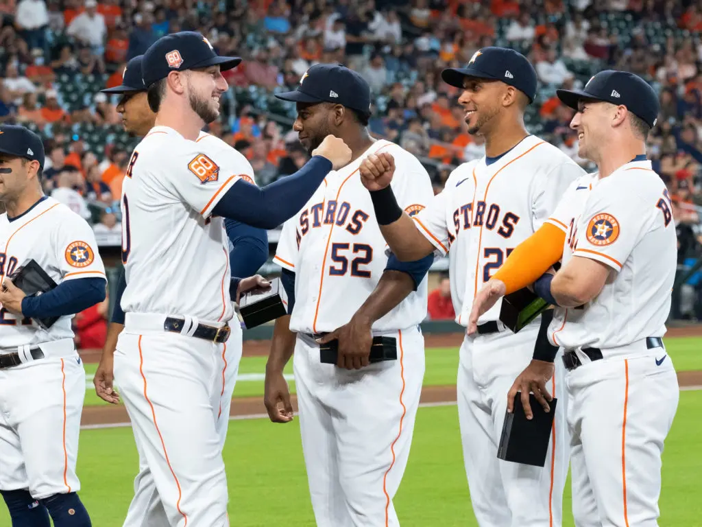 Kyle Tucker is a major part of these Houston Astros — now and into the future. (Photo by F. Carter Smith)