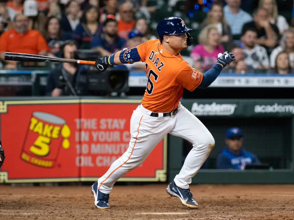 Aledmys Diaz gives the Houston Astros plenty of versatility. (Photo by F. Carter Smith)