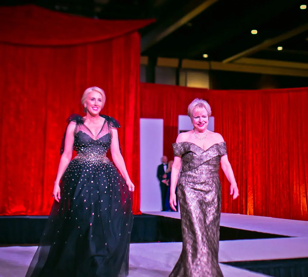 Previous Women of Distinction honorees Christie Sullivan, Leila Perrin Susan, Edward Osterberg, Cheryl Byington (Photo by Morris Malakoff)
